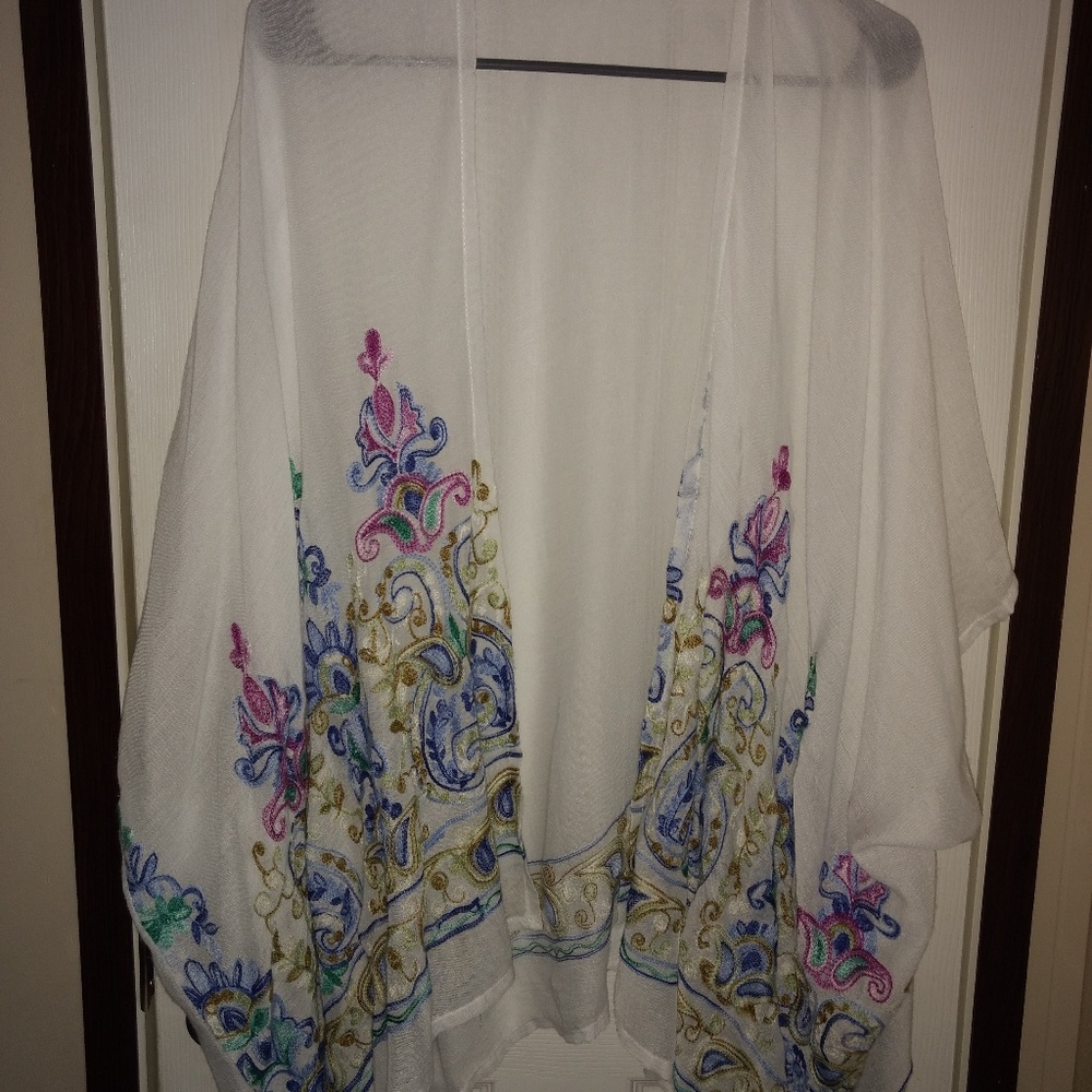 Cover Up, Beautiful Detailed Embroidery
